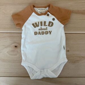 Wild About Daddy Baby Onesie